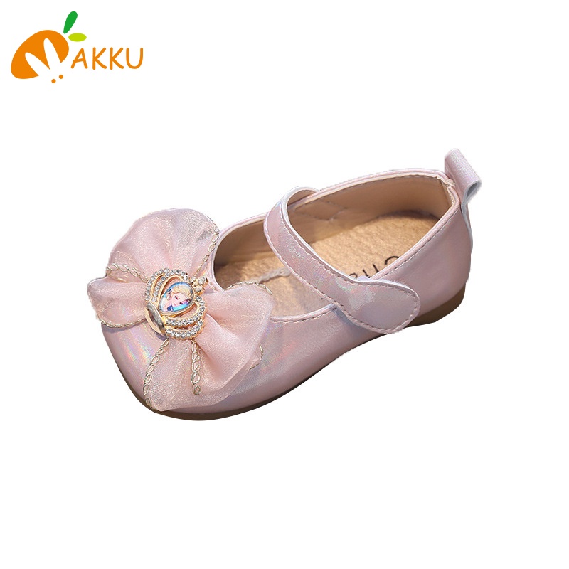 Giày Da Thời Trang Xuân Thu Xinh Xắn Dành Cho Bé Gái