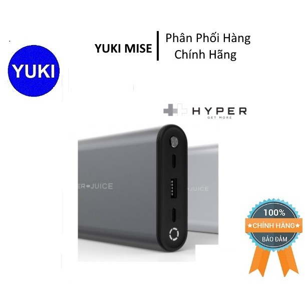 ⚡️Hàng Xịn⚡️SẠC DỰ PHÒNG HYPERJUICE 27000 MAH 130W USB-C_HJ 307 YUKI MISE Phân Phối Chính Hãng💯