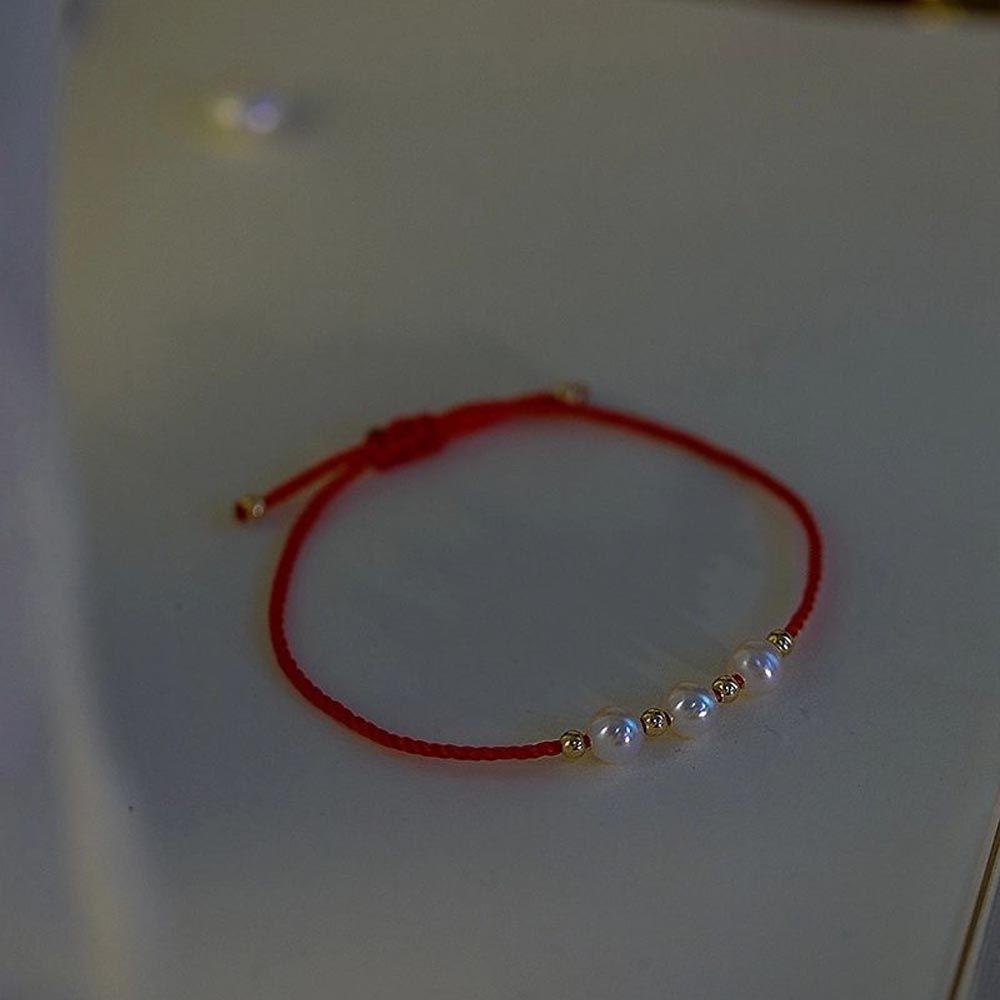 Vòng Đeo Tay Chuỗi Hạt Ngọc Trai Phong Cách Vintage Dành Cho Nữ