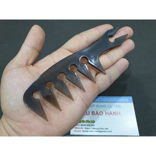 Lược Tạo Kiểu Tóc Nam Afro Pick, Lược Xương Cá Tạo Kiểu Tóc Chuyên Nghiệp. (Ảnh thật)