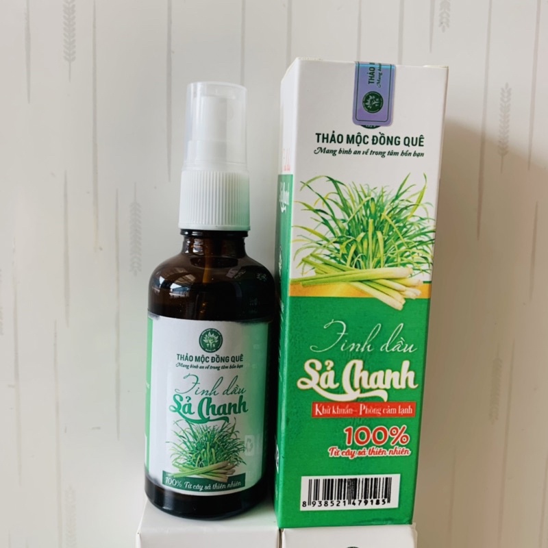 Tinh dầu sả chanh 50ml Thảo mộc đồng quê