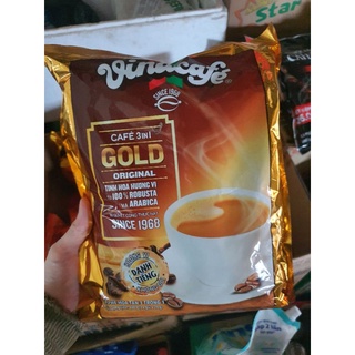Vinacafe gold original cà phê hòa tan 3 in 1 bịch 24 gói x 20g