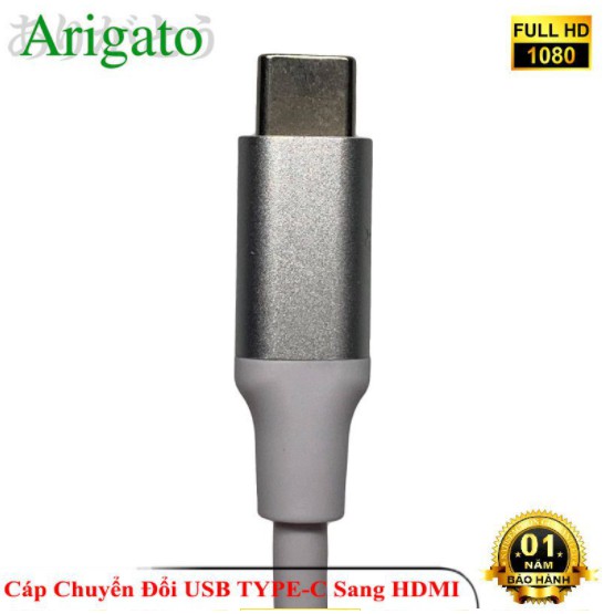 Cáp Chuyển Usb Type C 3.0 to vga ARIGATO Đảm Bảo Chất Lượng