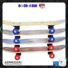 Ván trượt thể thao skateboard gỗ phong ép 7 lớp dài 80 cm msp 1216