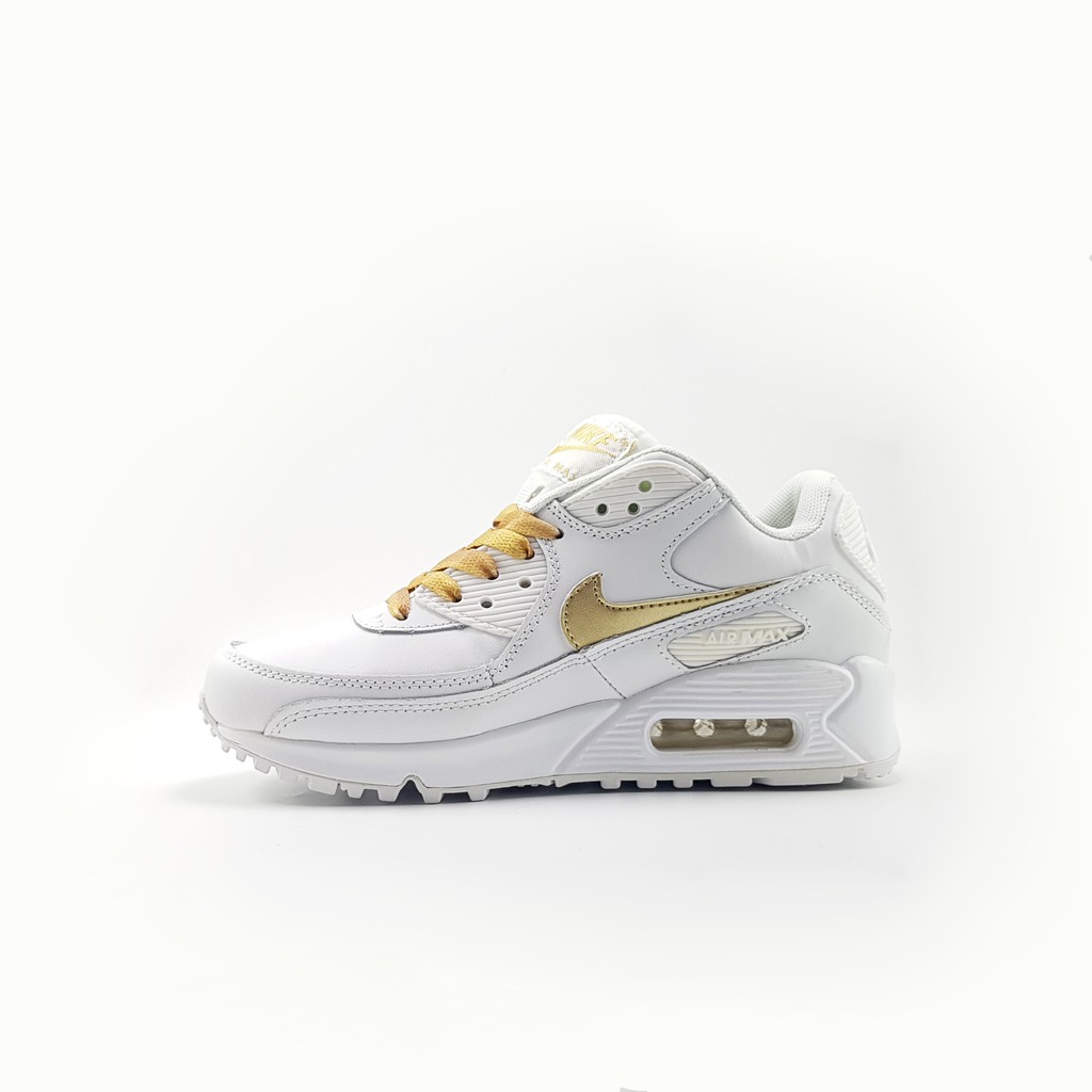 Giày thể thao - Sneaker đệm khí - air max 90 White Gold