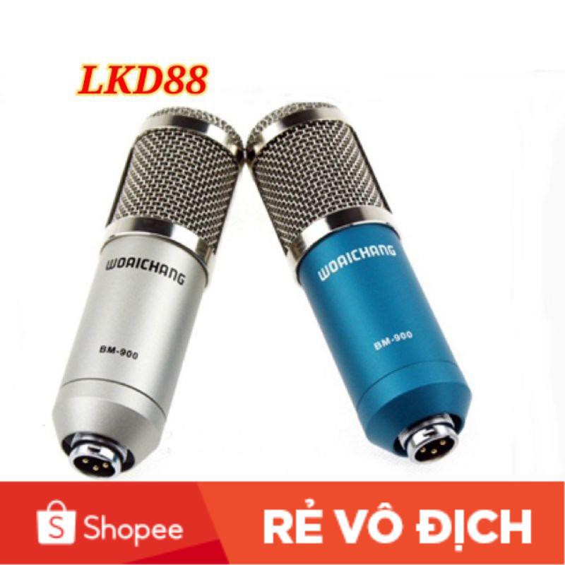 Micro karaoke thu âm BM900 hát cực hay giá tốt nhất.