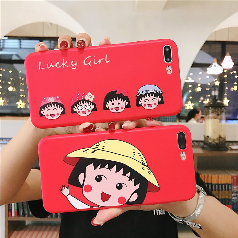 [ OPPO ] Ốp Lưng Silicon Maruko - B033