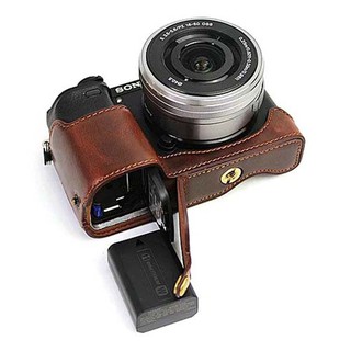 Halfcase SONY A6000/A6300 (Bao Da Máy Ảnh)