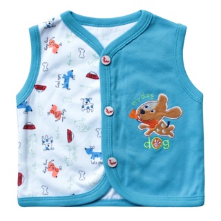 Áo gile cotton 2 lớp Hello B&B - Hello BB AL0689
