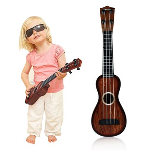 Đồ chơi nhạc cụ đàn Ukulele chất liệu cao cấp an toàn, phối hợp tay mắt giúp bé phát triển khả năng cảm thụ âm nhạc