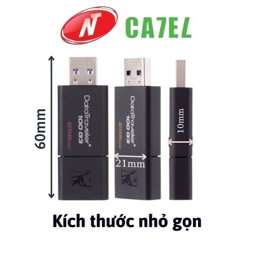 USB 32GB/64GB/128GB 3.0 Data Traveler 100 G3  chính hãng