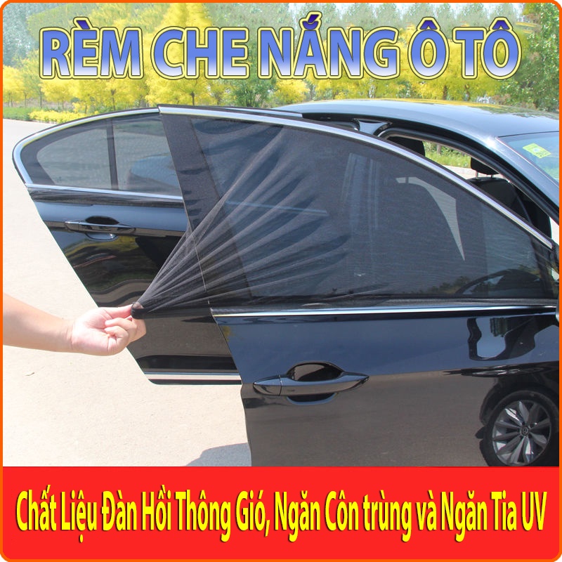 Rèm che nắng ô tô,thông gió che nắng, chắn côn trùng, che nắng giảm bức xạ-lakado
