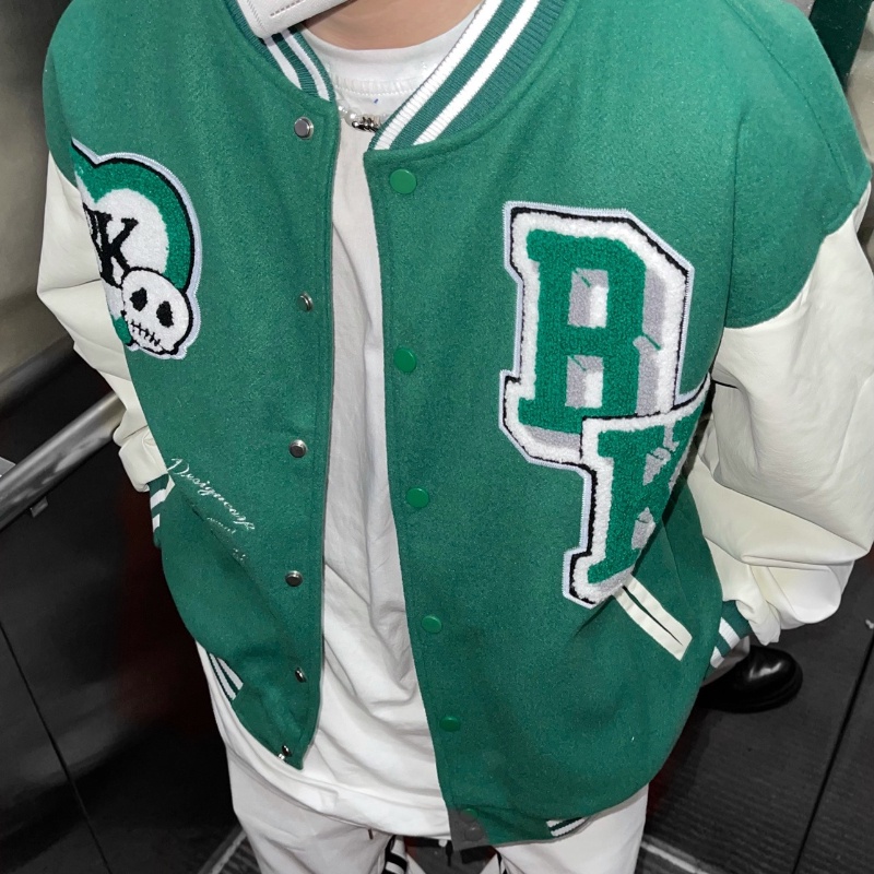 Áo khoác dáng rộng phong cách hip hop thời trang cao cấp cho nam