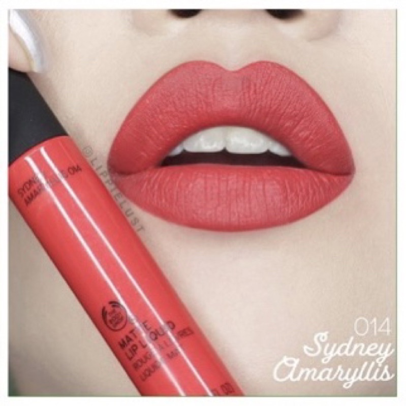 Son Kem The Body Shop Matte Lip Liquid
