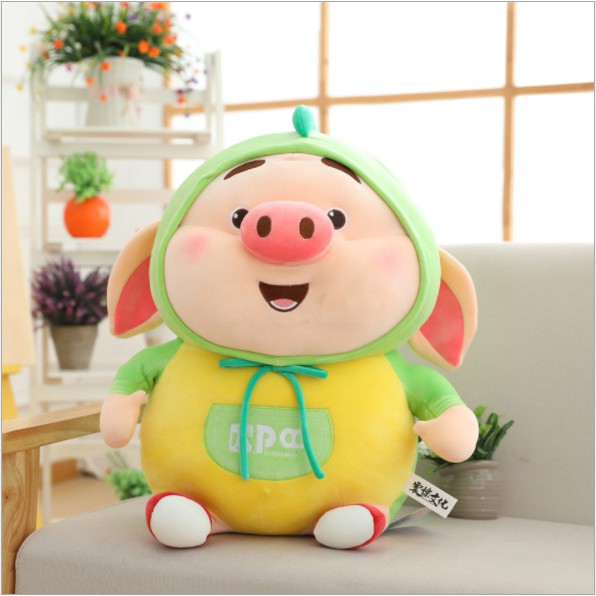 Gấu Bông Heo TikTok Cosplay Khủng Long Size 50cm - Diabrand