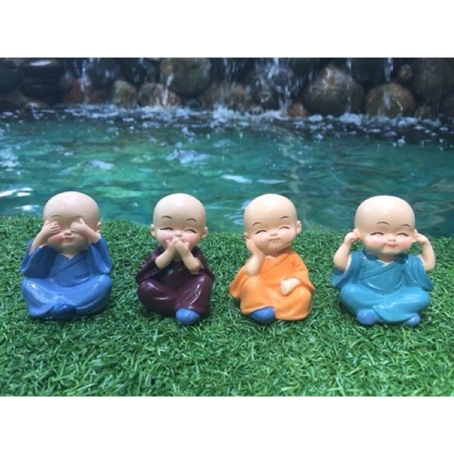 Tượng 4 chú tiểu