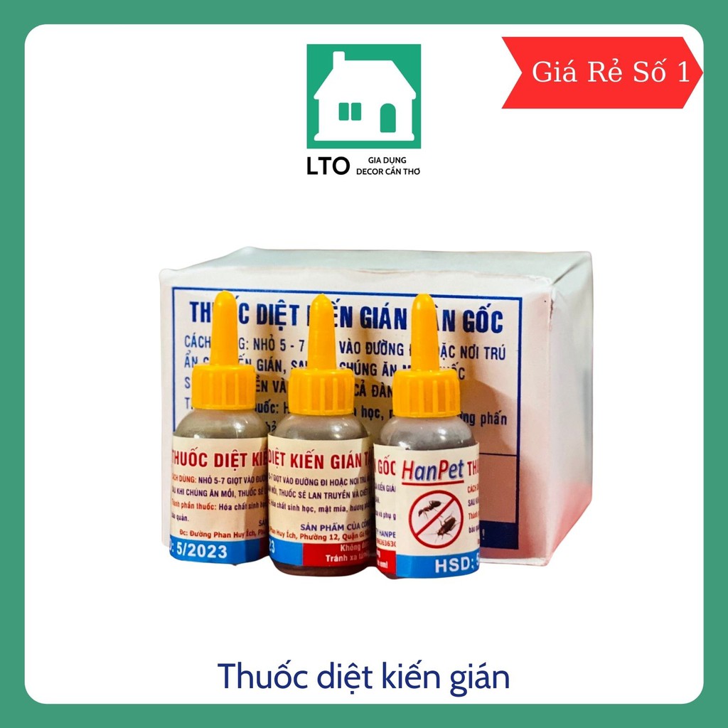 Thuốc diệt kiến FREESHIP Thuốc diện kiến sinh học, diệt kiến diệt gián tận gốc an toàn hiệu quả