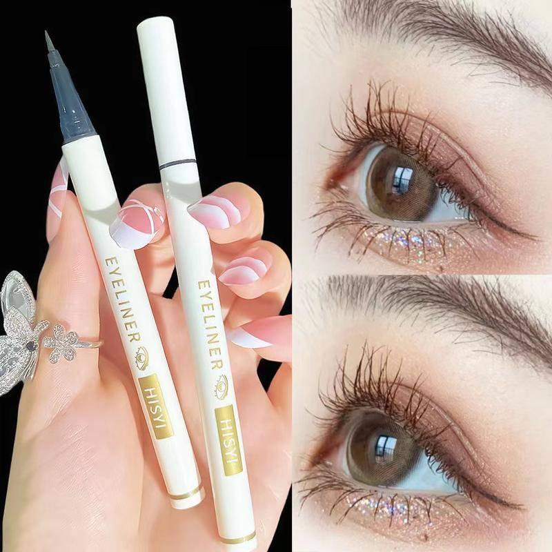 Bút kẻ mắt dạng lỏng nhanh khô chống thấm nước chống mồ hôi màu sắc nâu đen