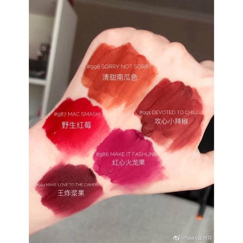 Son kem MAC Powder Kiss Liquid Lipcolour 2020