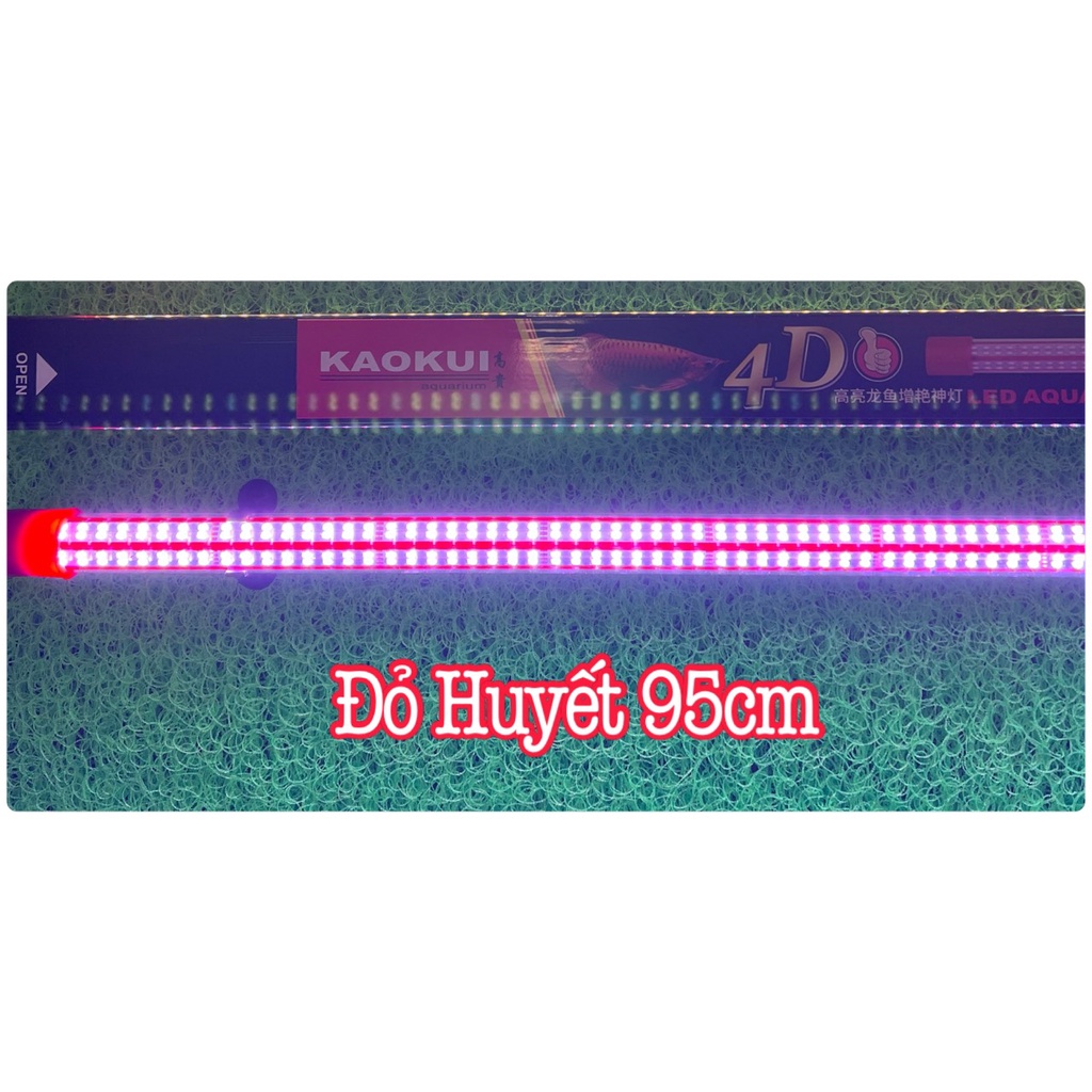 Đèn Led T10 4 Hàng Bóng Cho Huyết Long - Cho Bối Vàng Phiên Bản Mới Nhất Của Dòng T10 Kích Thước 95cm 115cm 145cm