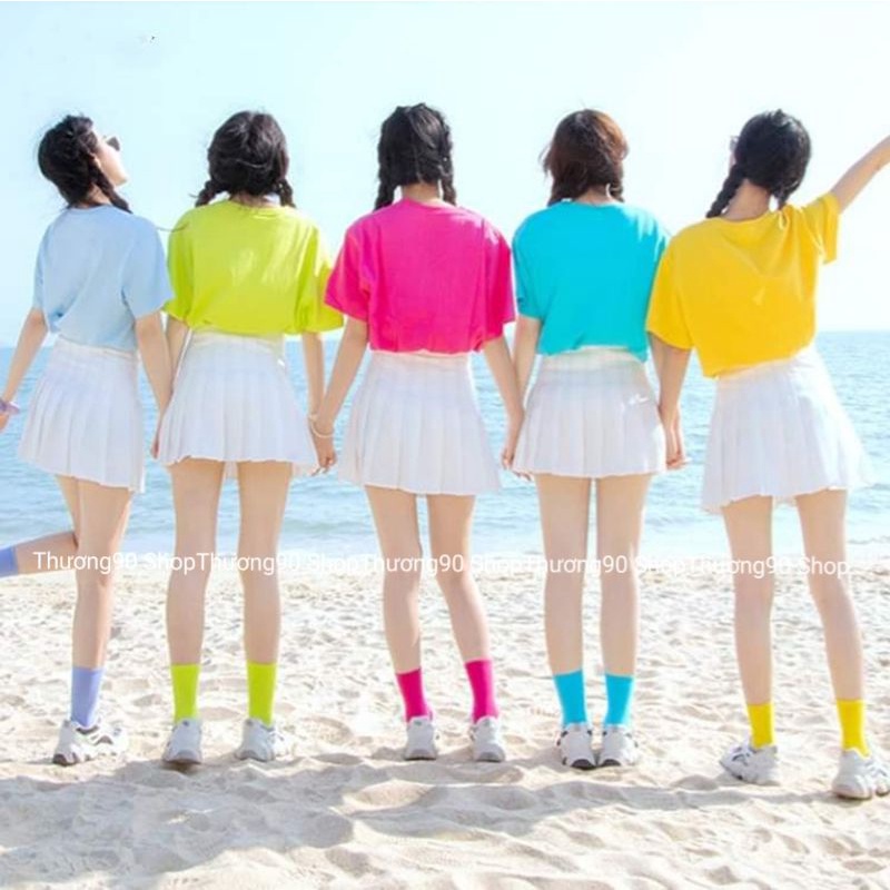 Chân váy xếp ly Tennis trơn,ngắn dáng chữ A nữ hot trend, có quần trong,Đồng phục nhóm siêu cute//Thương Thương shop.