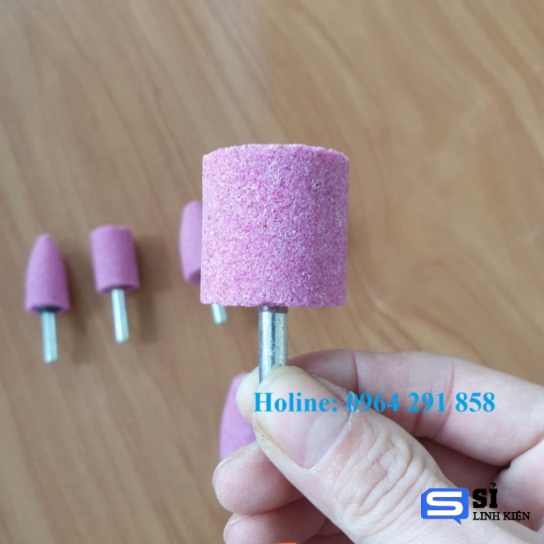 Mũi đá mài hình tròn trục 6mm loại nhiều ít có cả