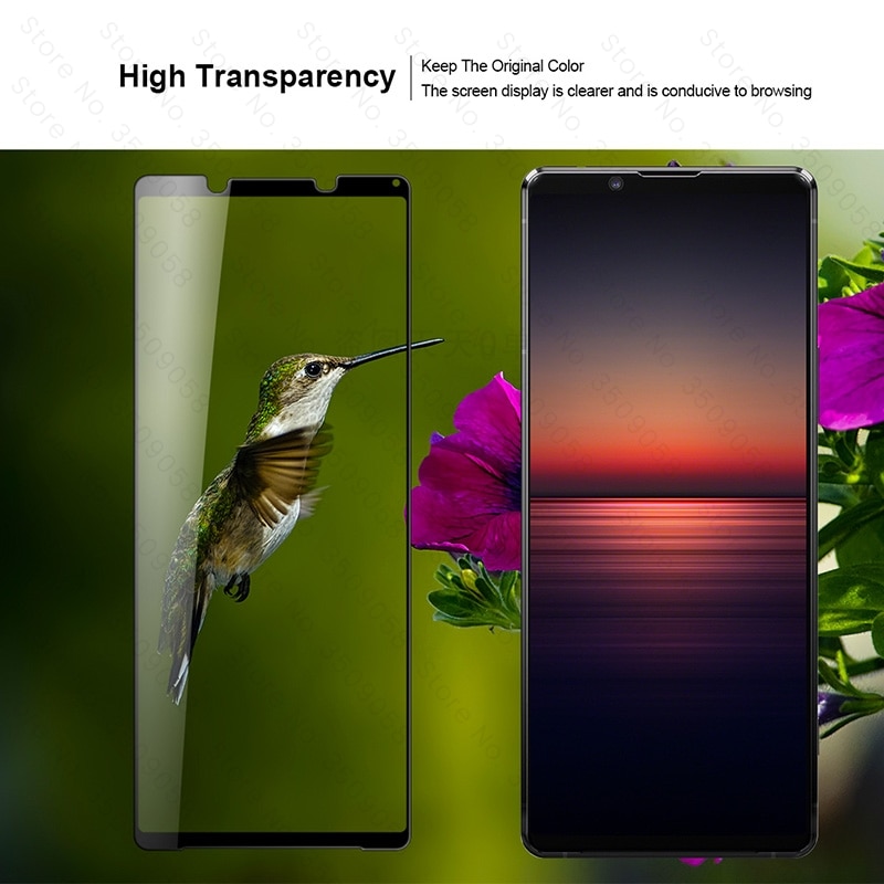 Bộ Kính Cường Lực Bảo Vệ camera 2 Trong 1 Cho sony xperia 10 1 5 v iv ii 5v 10iv 10Ii 1ii xperia5v
