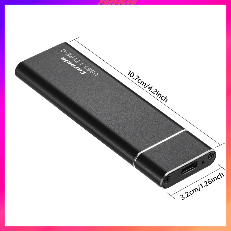 (Predolo2) 1t Hộp Đựng Ổ Cứng Ssd Usb3.1 Cho Máy Tính Bảng Android Laptop | BigBuy360 - bigbuy360.vn