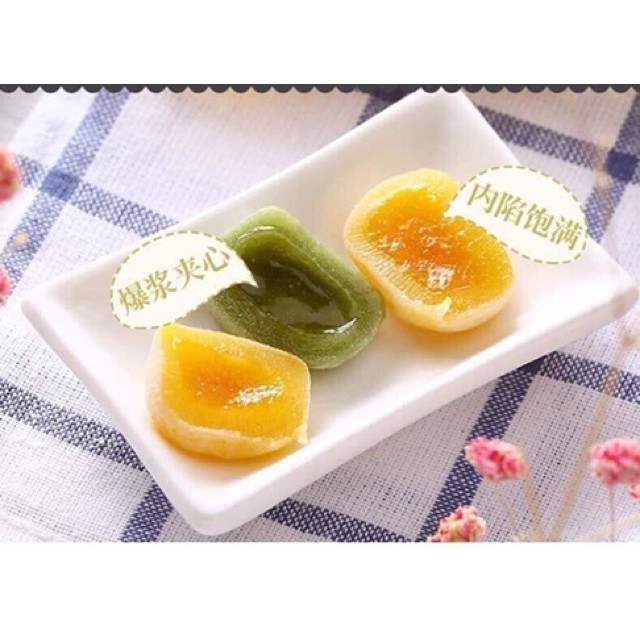 [Đủ Vị] Bánh mochi dài 3 vị TRÀ XANH/ XOÀI / TRÀ XANH PHỦ DỪA | BigBuy360 - bigbuy360.vn
