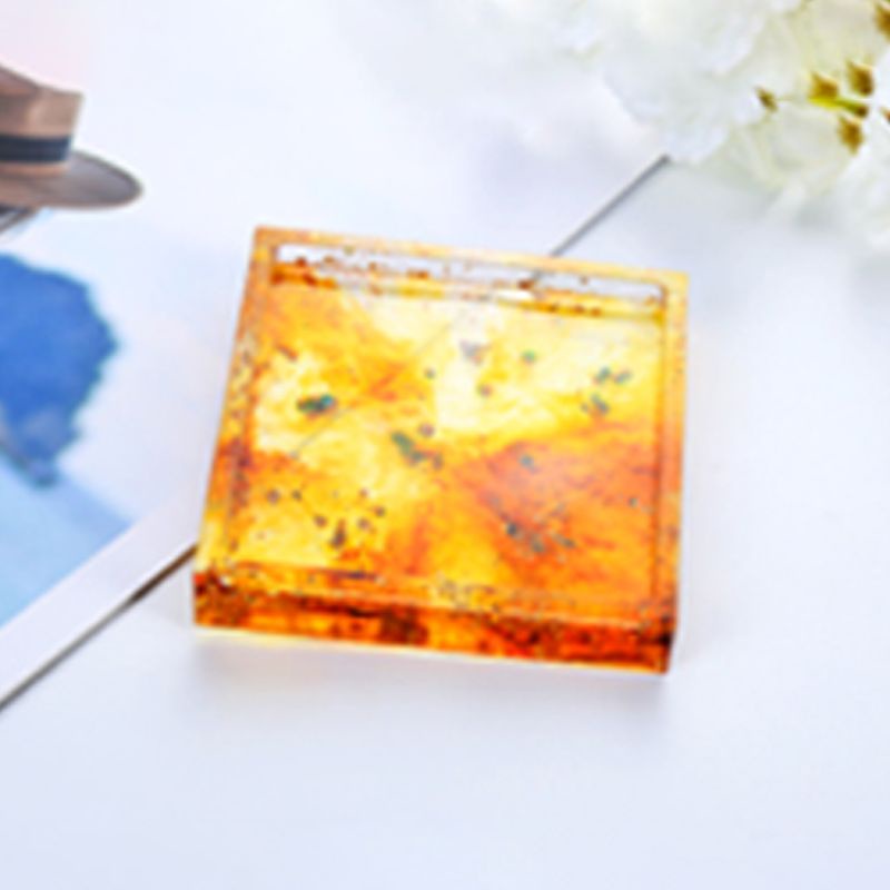 Set 10 Khuôn Silicon Làm Đế Lót Tách Trà DIY