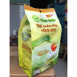 TRÀ TÚI LỌC HỒNG SÂM TÂM ĐỨC