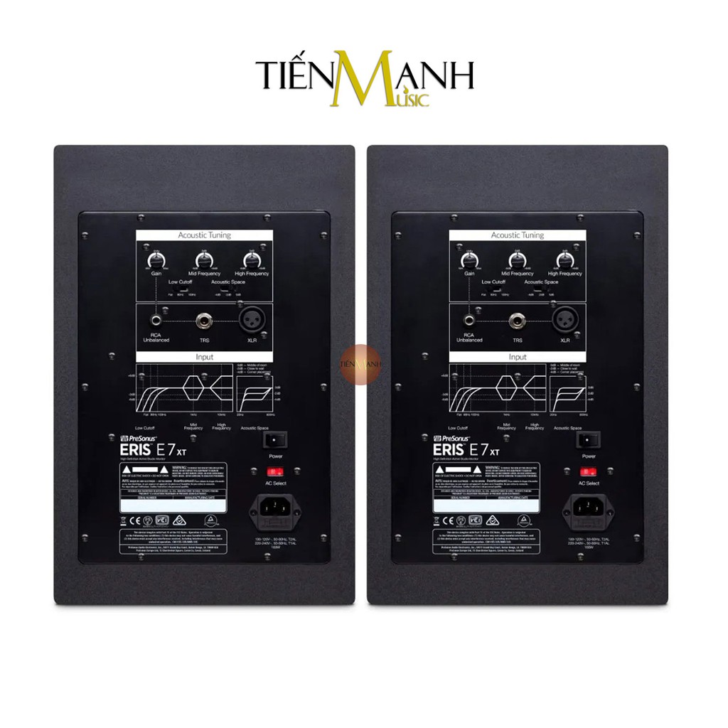 [Một Cặp, Chính Hãng] Presonus E7 XT Loa Kiểm Âm Nghe Nhạc Eris Powered Studio Monitor Speaker E7XT Pair