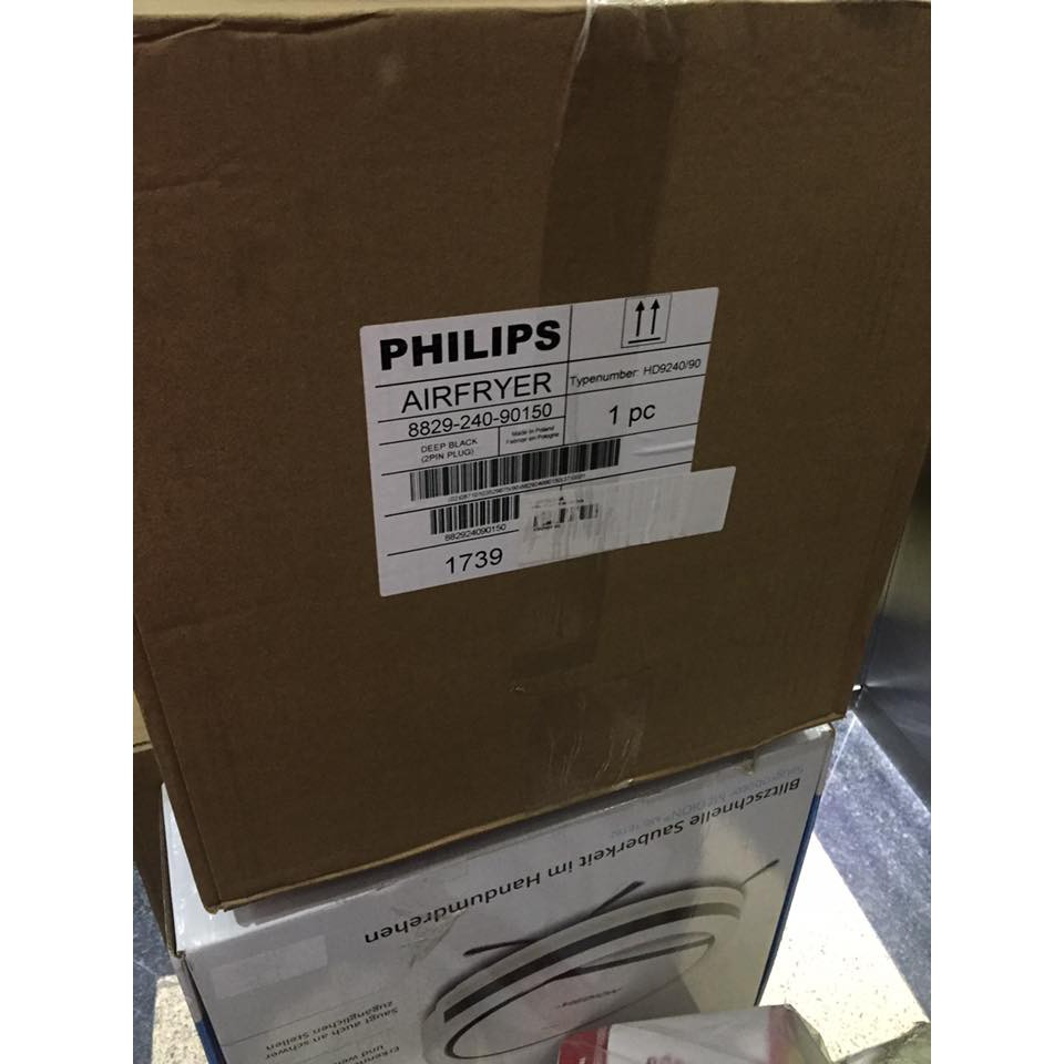 NỒI CHIÊN KHÔNG DẦU PHILIPS XL HD9240/90