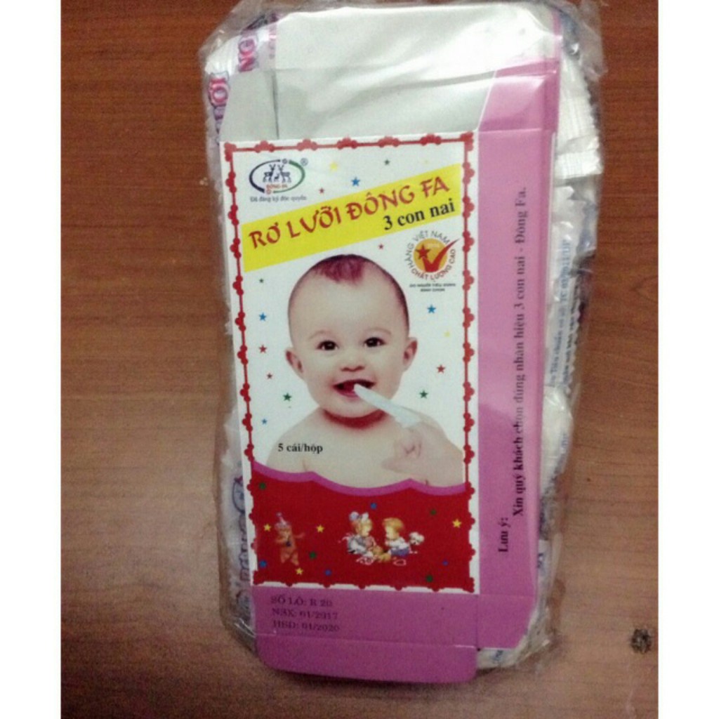 Combo 5 bịch rơ lưỡi đông fa 25c.