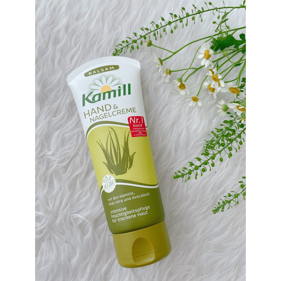 🇩🇪  Kem dưỡng da tay Kamill Hand & NagelCreme chiết xuất  hoa cúc + nha đam chai 100ML