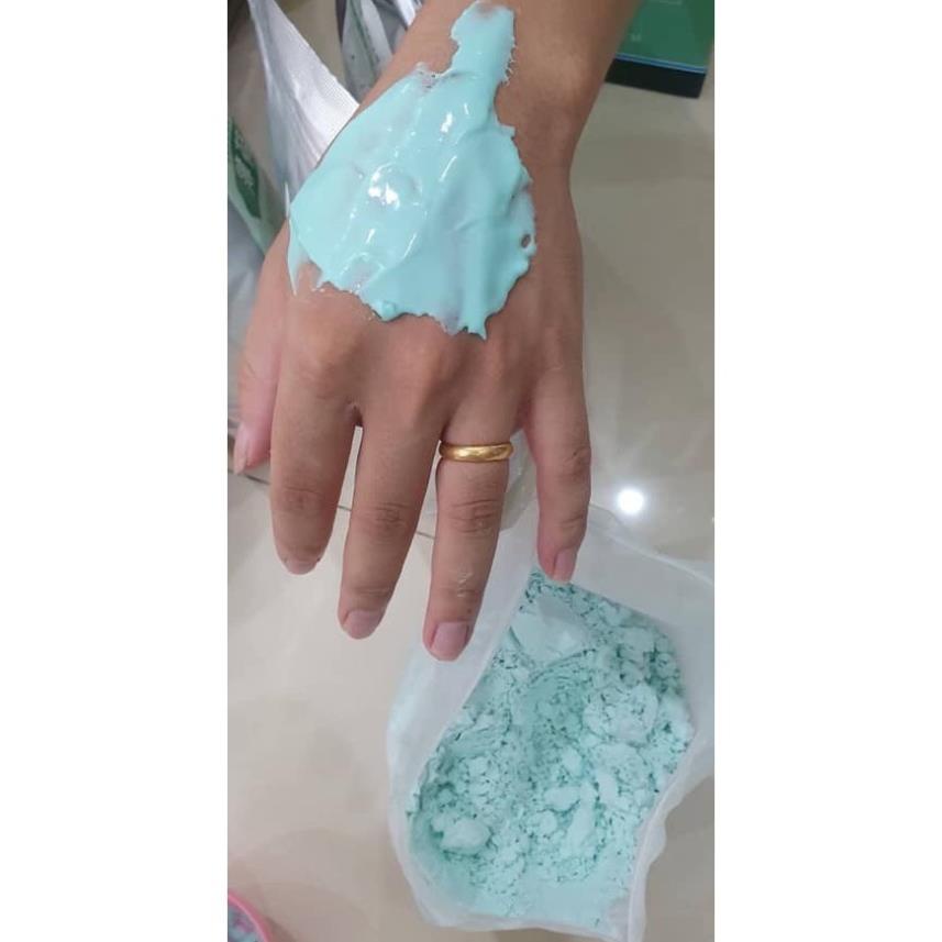 Bột Mặt Nạ Bạc Hà Đắp Mặt Đẹp Da. Mặt Nạ Bạc hà Colagen Loại 1 Cao Cấp