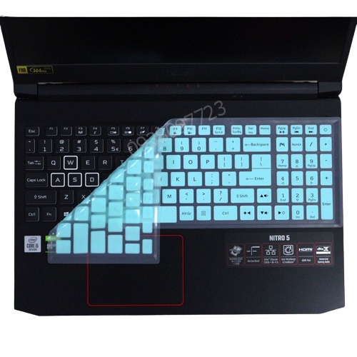 Ốp bàn phím dành cho laptop Acer Predator Helios 300/500 - Miếng, tấm silicon bảo vệ che, phủ, đậy, lót bàn phím