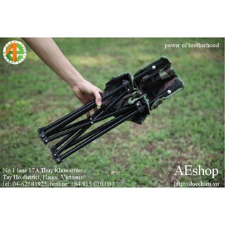 ghế câu gấp rằn ri