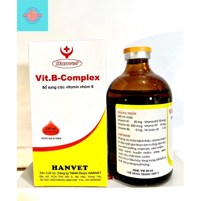 Vit Bcomlex(100ml) Sản phẩm Hanvet
