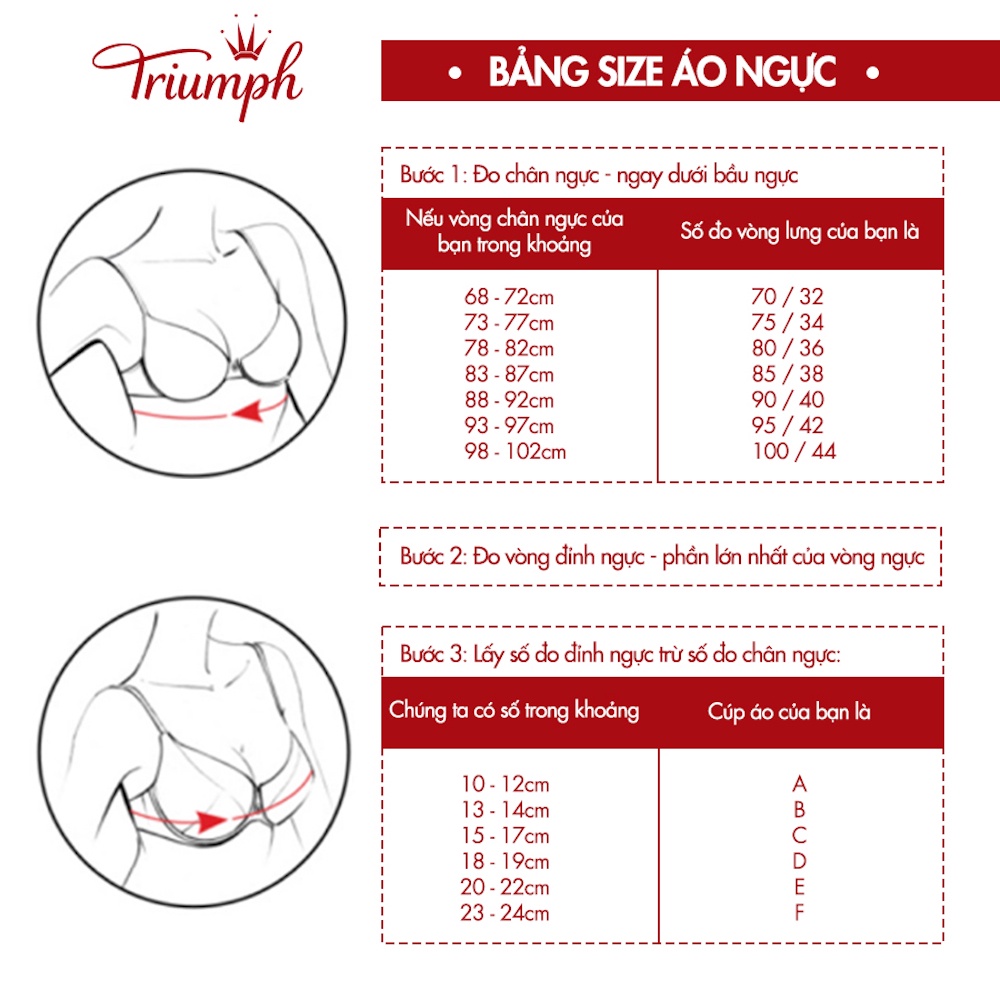 Áo ngực Key Fits - Padded Triumph Fit Smart P