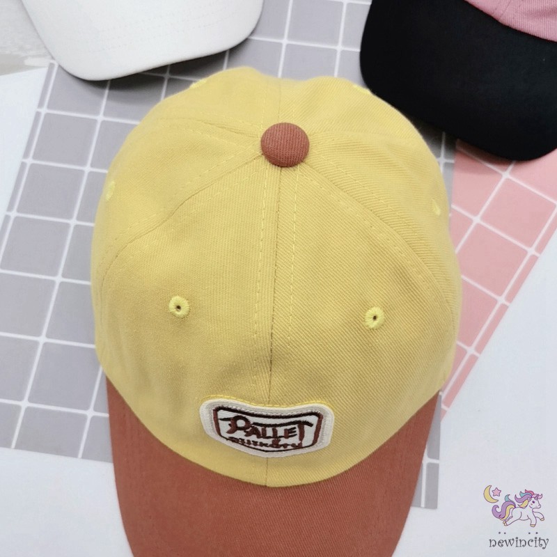 Mũ lưỡi trai in chữ thời trang dễ thương cho bé