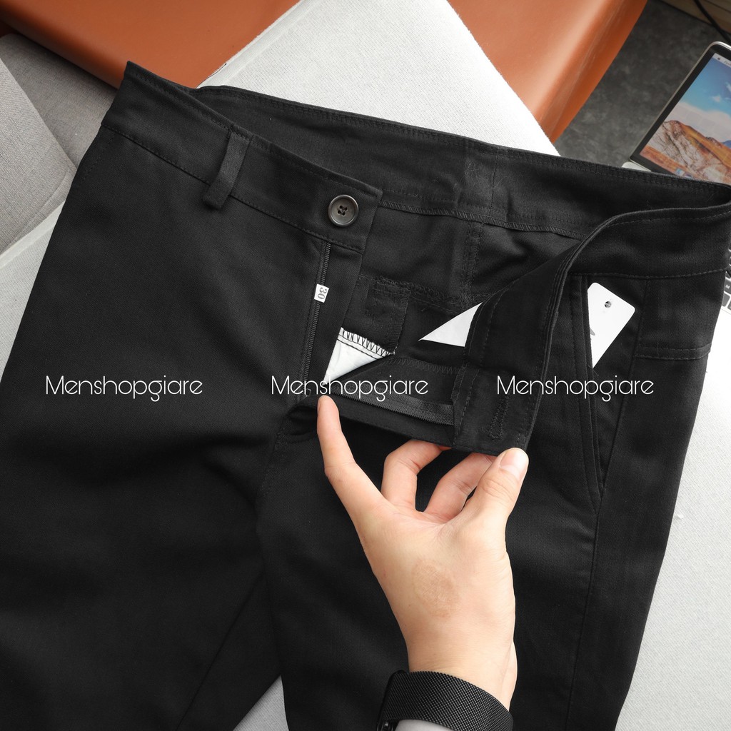 QUẦN SHORT KAKI NAM CO GIÃN - NGANG GỐI