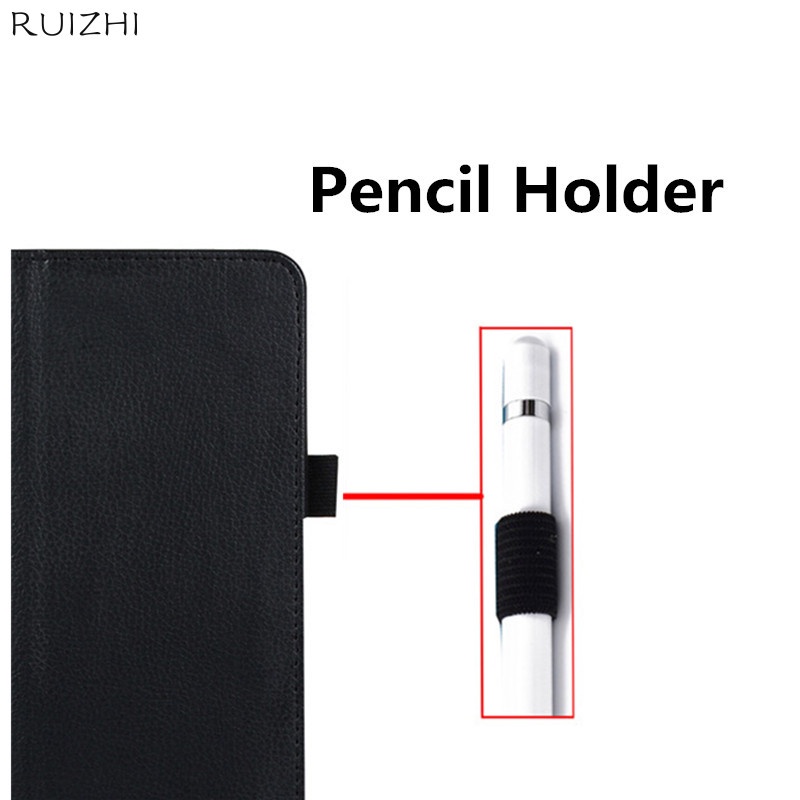 Bao da máy tính bảng PU tích hợp giá đỡ cho Huawei mediapad t5 10 AGS2-W09/L09/L03/W19 10.1 inch mediapad t5