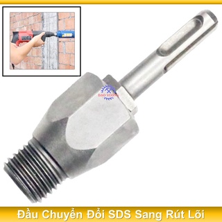 Đầu chuyển đổi từ khoan bê tông chân gài sds sang khoan rút lõi bê tông ren m22