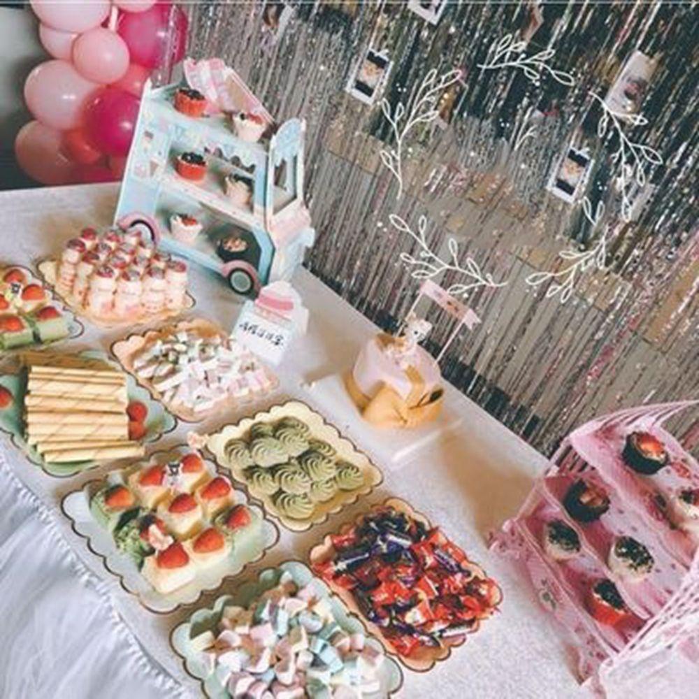 Giá Đỡ 3 Tầng Trưng Bày Bánh Cupcake Trang Trí Tiệc Tùng DIY Có Thể Tái Sử