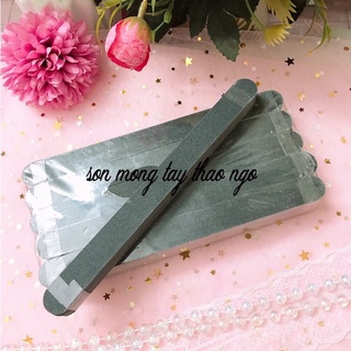 Combo 3 Dũa móng đen loại tốt dành cho Nail