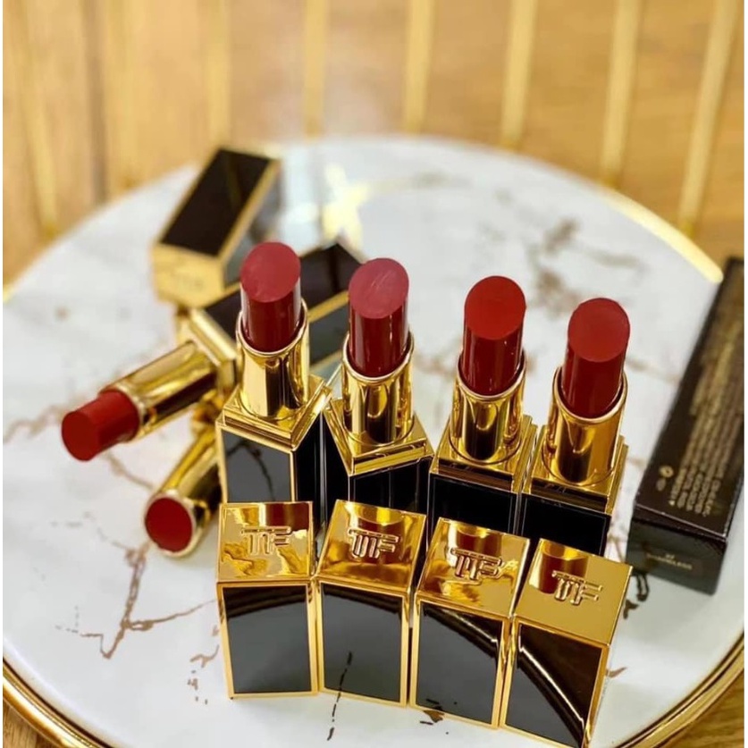 Son Tom Ford lip color matte scarlet marocain shameless màu hồng đỏ cam 01 02 06 07 09 16 24 27 100 307 510 511 N2 N3