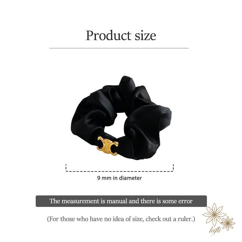 【kifli】Dây Buộc Tóc Đôi C Phong Cách Hàn Quốc Cổ Điển Ngọt Ngào Cho Nữ