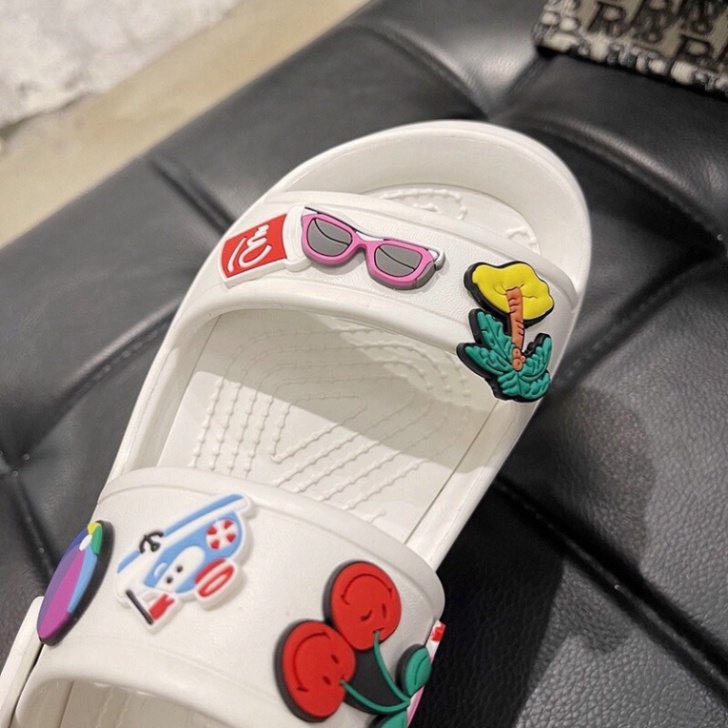 DEPCROSS dép cross cao 9 cm quai hậu , tặng 12 sicker Suc bit dau Suc bit dau