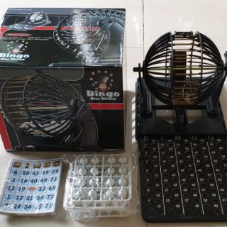 Bộ đồ chơi Bingo lồng sắt 75 số